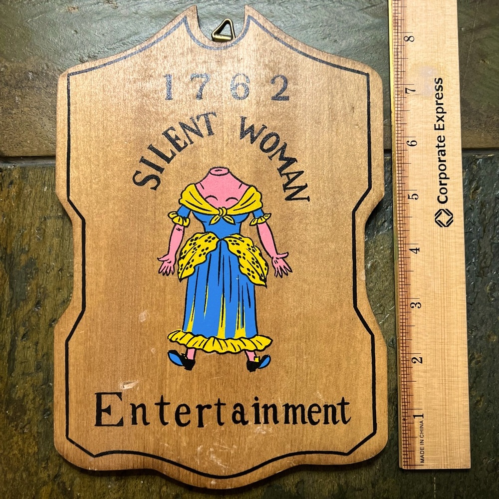 Vintage bar sign